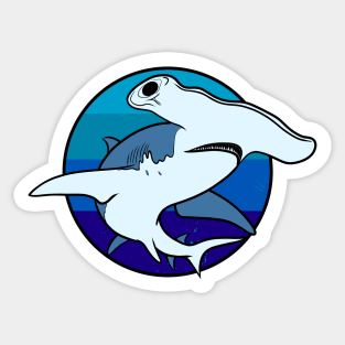 hammerhead fish Sticker